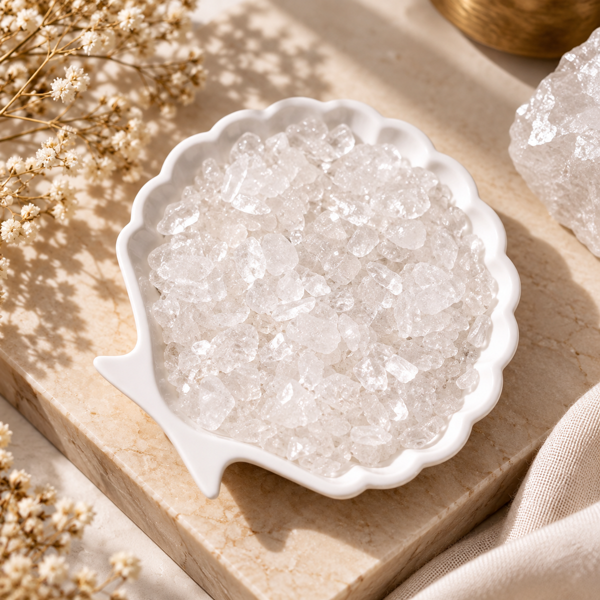 Clear Quartz Chips