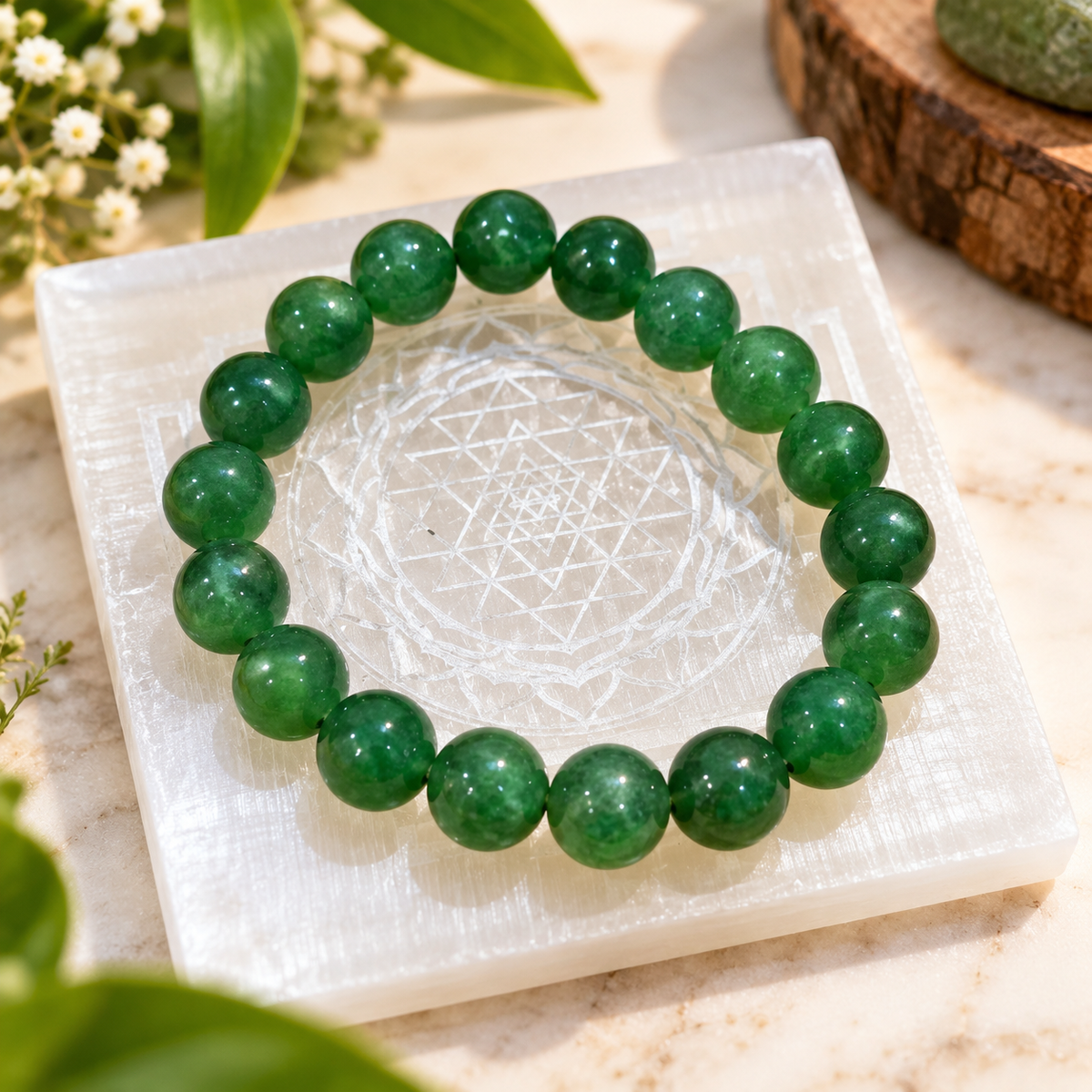 Green Jade Bracelet
