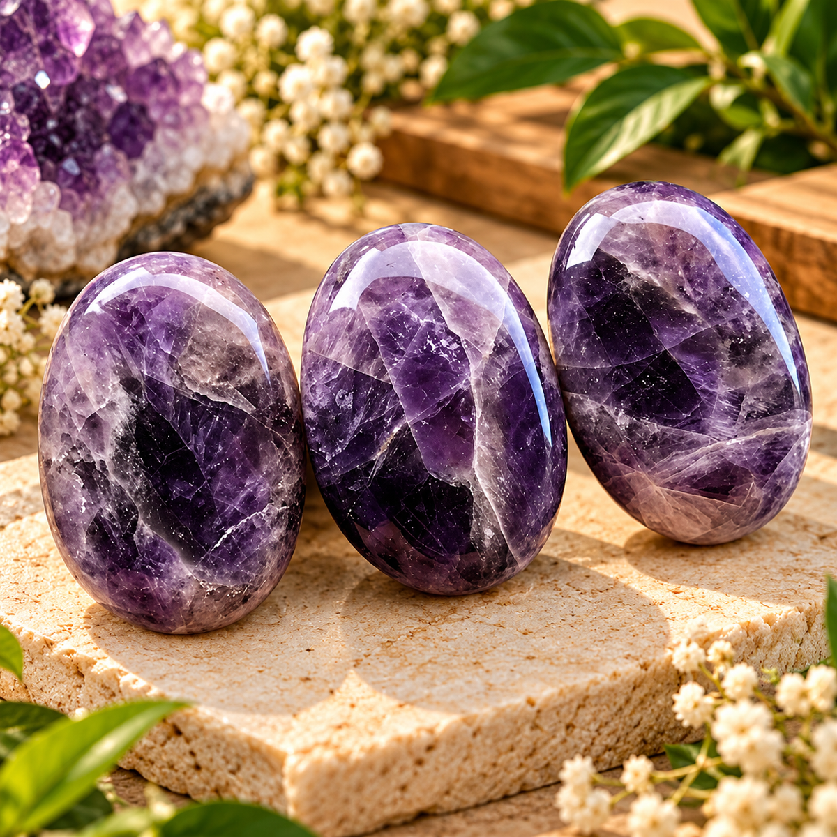 Amethyst Palm Stone