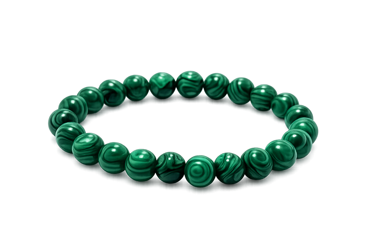 Malachite Crystal Bracelet for Transformation, Protection & Growth