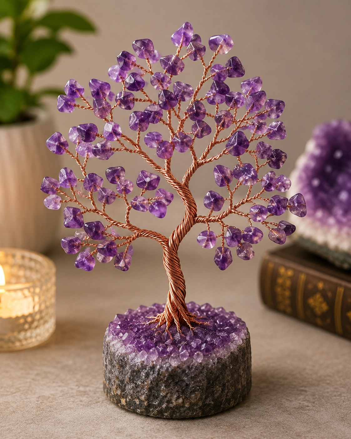 Amethyst Crystal Tree