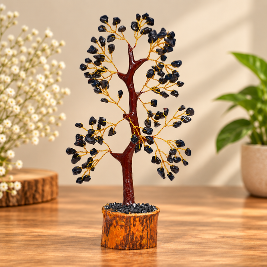Black Tourmaline  Crystal Tree