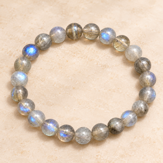 Labradorite Bracelet – 8 mm, 10 mm