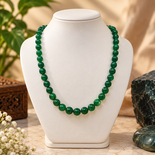 Green Jade (Lucky Stone) Necklace