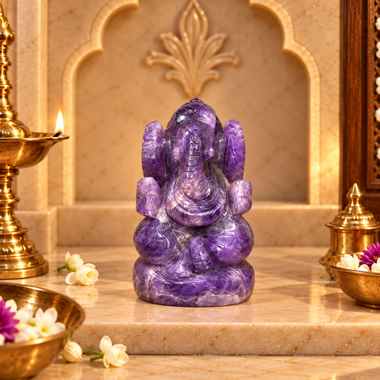 Amethyst Ganpati