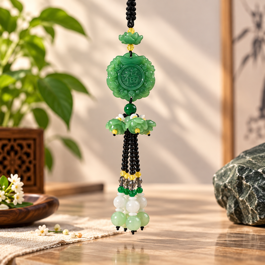 Green Jade (Lucky Stone) Hangings
