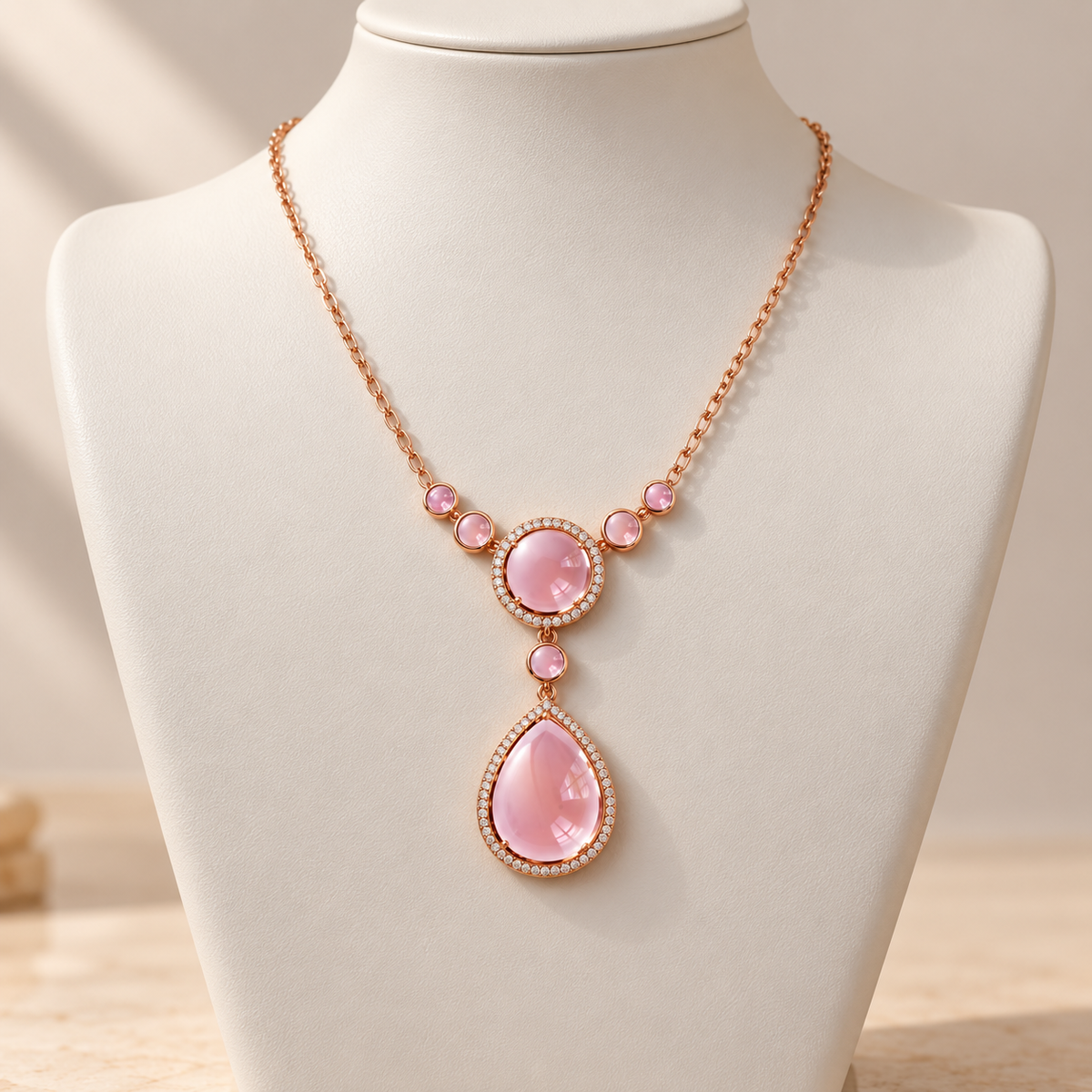 Rose Quartz Necklace