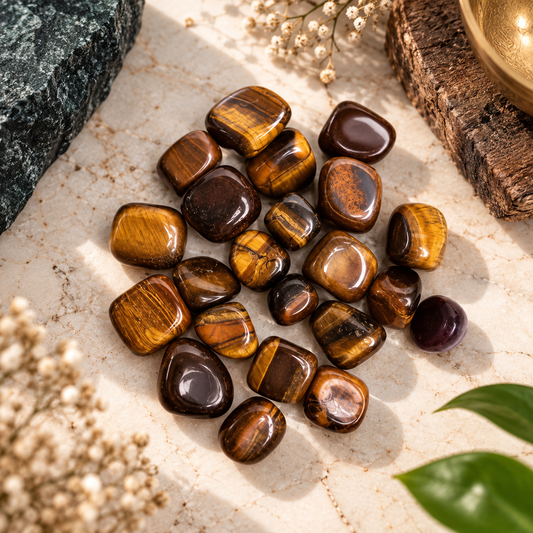 Tiger Eye Tumbled Stone