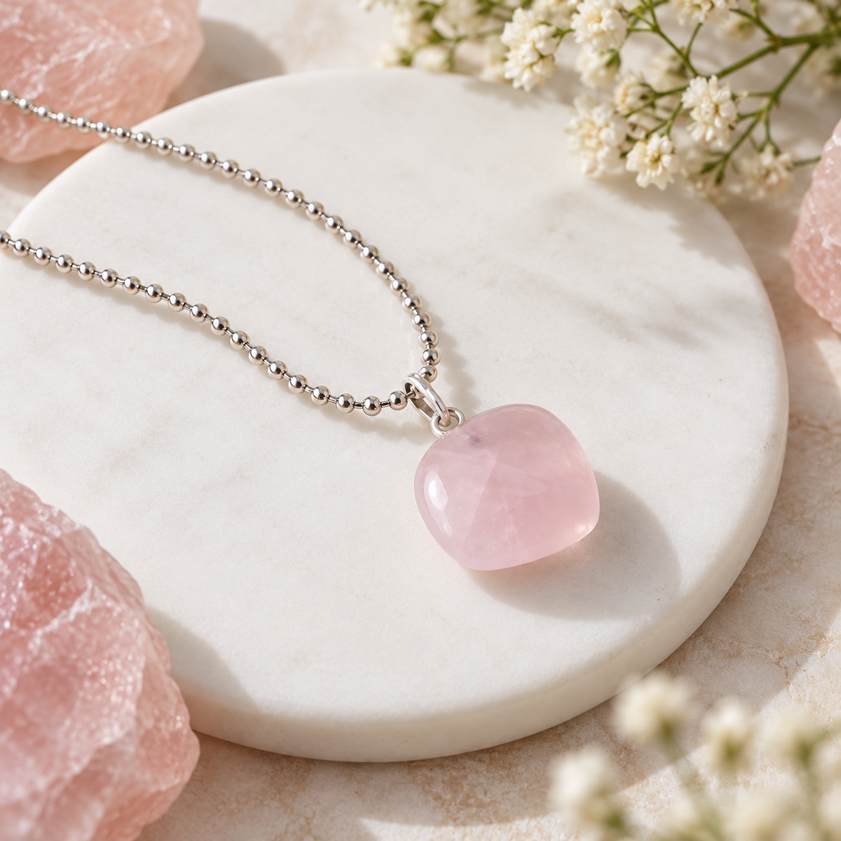 Rose Quartz Pendant