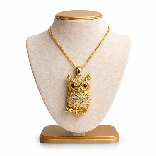 Fortune Owl for Wisdom, Luck & Positive Energy