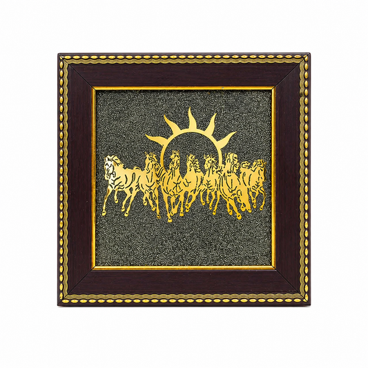 Pyrite Photo Frame for Wealth, Success & Positive Energy