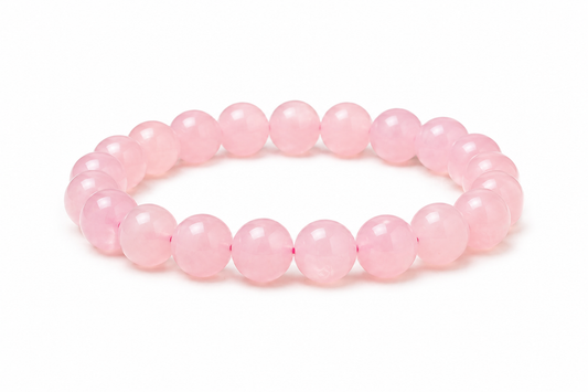 Rose Quartz Bracelet for Love, Emotional Healing & Self-Worth