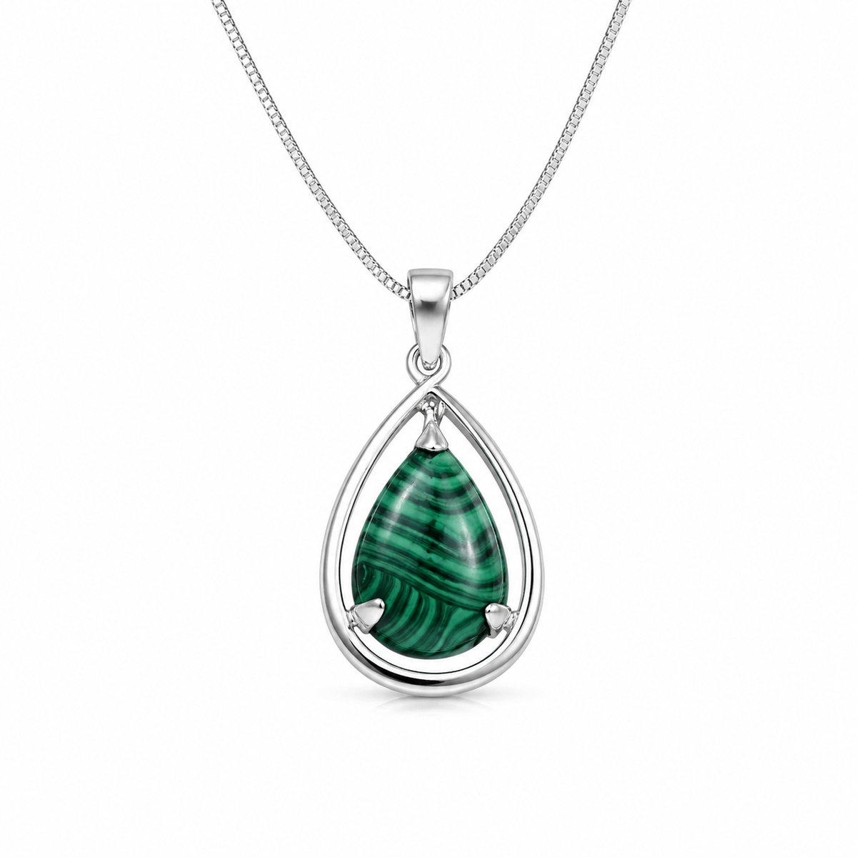 Malachite Crystal Pendants for Protection, Transformation & Emotional Strength
