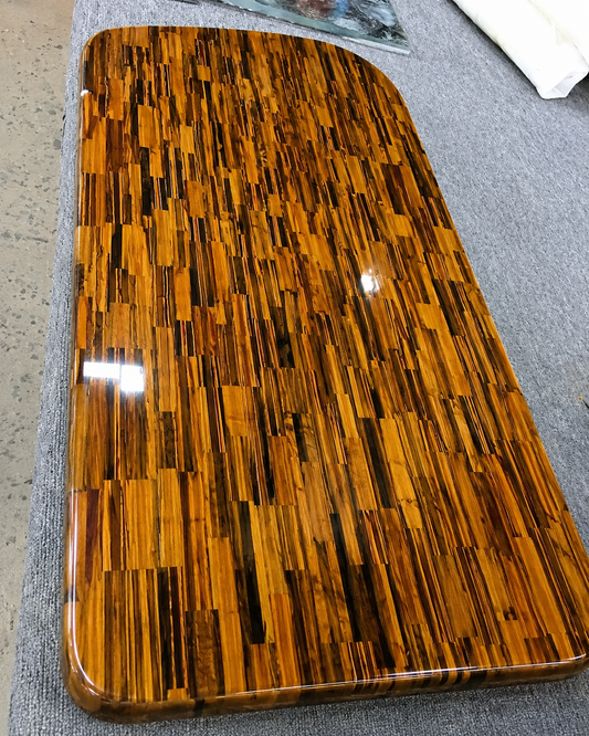 Tiger Eye Table Top for Luxury Decor & Positive Energy