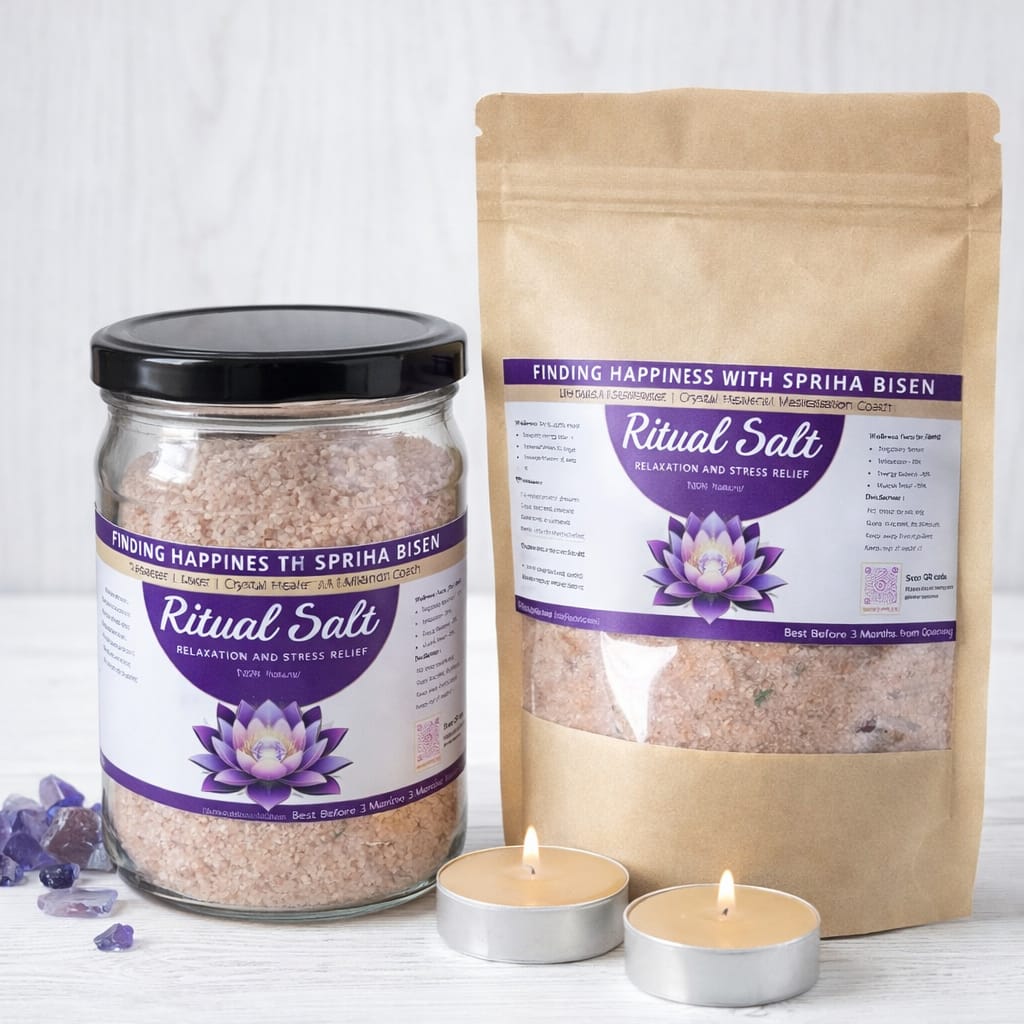 Ritual Bath Salt for Energy Cleansing & Stress Relief