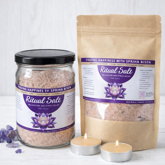 Ritual Bath Salt for Energy Cleansing & Stress Relief