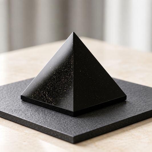 Black Tourmaline  Pyramid